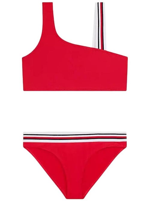 Conjunto de bikini Tommy Hilfiger One Shoulder para niña - Kiabi