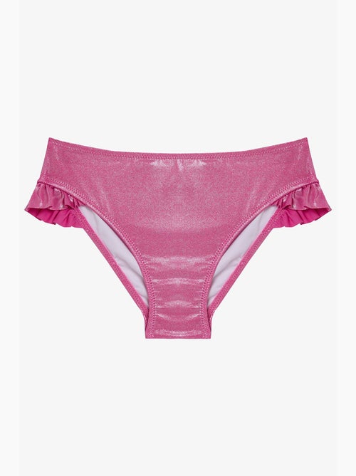 Conjunto de bikini triangular brillante niña penti - Kiabi Conjunto de bikini triangular brillante niña penti - Kiabi