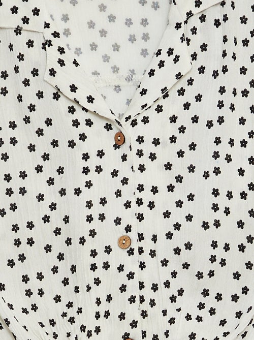 Conjunto de blusa + pantalón corto  - 2 piezas - Kiabi