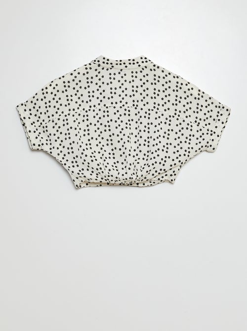 Conjunto de blusa + pantalón corto  - 2 piezas - Kiabi