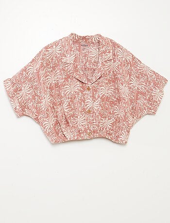 Conjunto de blusa + pantalón corto - 2 piezas