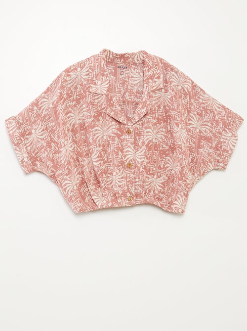 Conjunto de blusa + pantalón corto  - 2 piezas - Kiabi