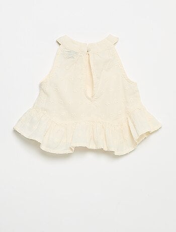 Conjunto de blusa sin mangas + short