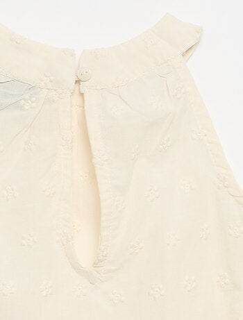 Conjunto de blusa sin mangas + short