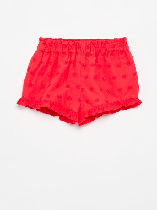 Conjunto de blusa sin mangas + short - Kiabi