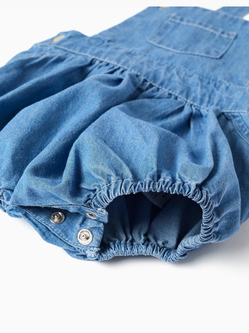 Conjunto de body de algodón + ranita vaquera Azul Azul - Kiabi