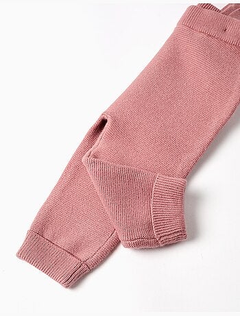 Conjunto de body de algodón y pantalón de punto