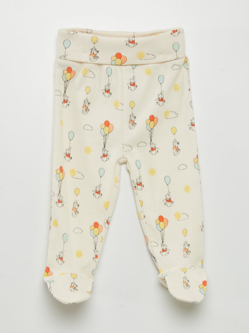 Conjunto de body + legging con pies + gorro 'Disney' NARANJA - Kiabi