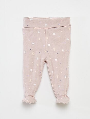 Conjunto de body + legging con pies 'Stitch'