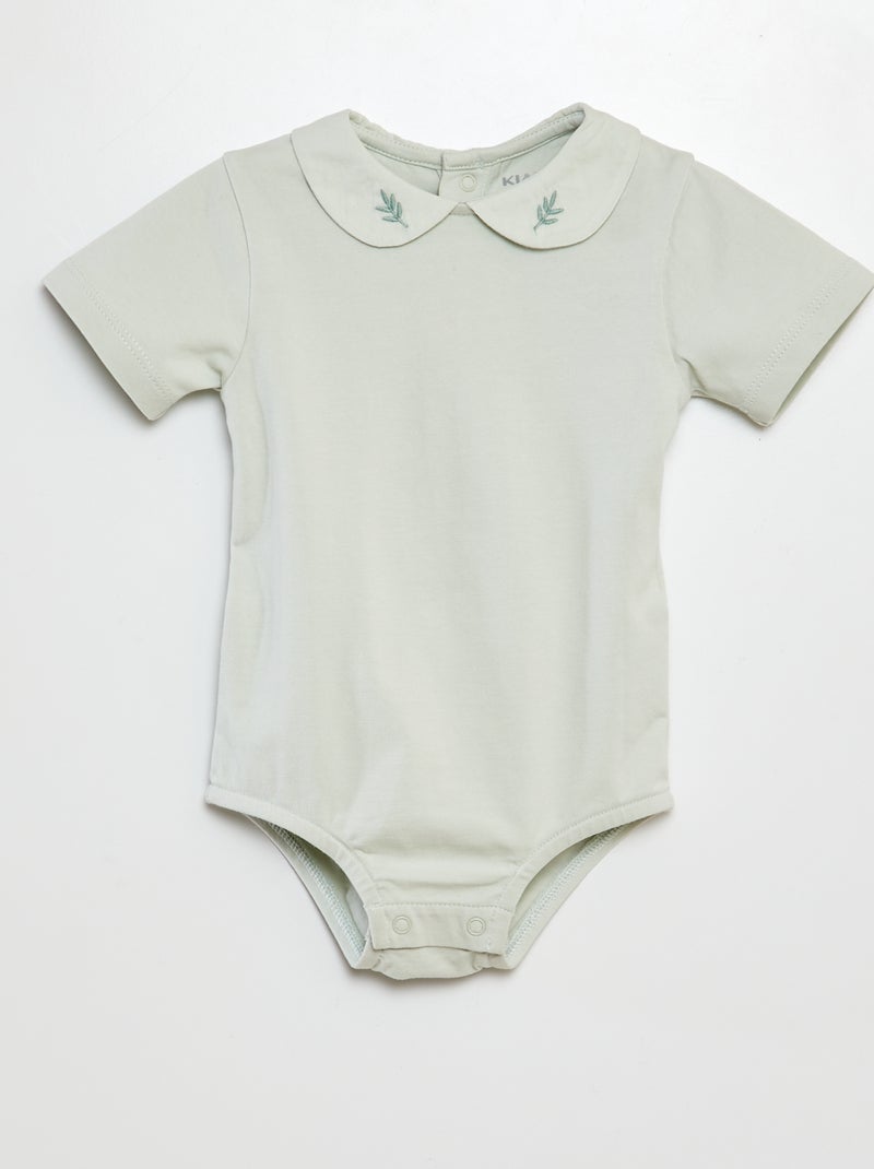 Conjunto de body + pantalón - 2 piezas VERDE - Kiabi