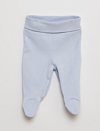 Conjunto de body + pantalón con pies + gorro