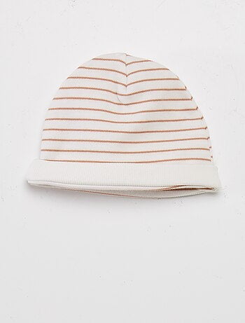 Conjunto de body + pantalón con pies + gorro