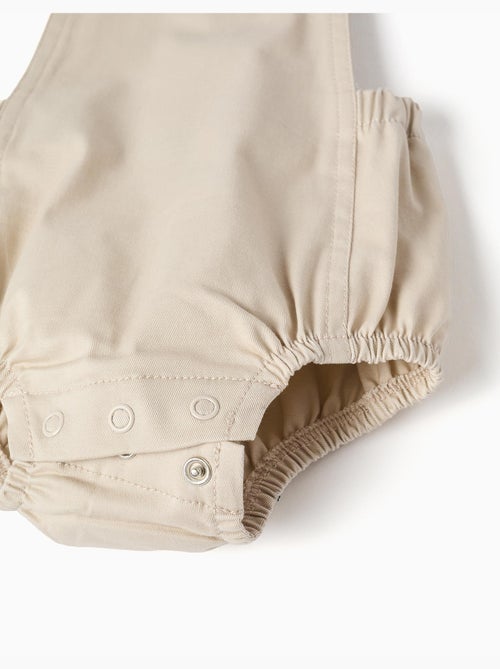 Conjunto de body-polo + ranita de sarga - Kiabi