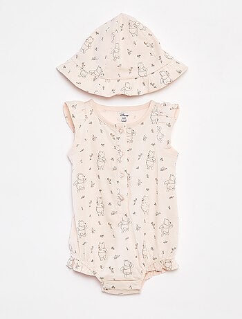 Conjunto de body + sombrero 'Disney' - 2 piezas