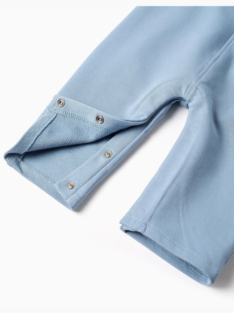Conjunto de body y mono de algodón Azul claro - Kiabi