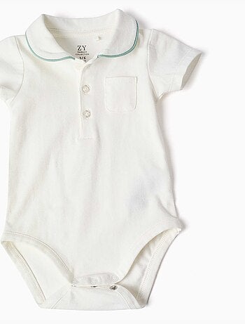 Conjunto de body y pantalón corto de algodón