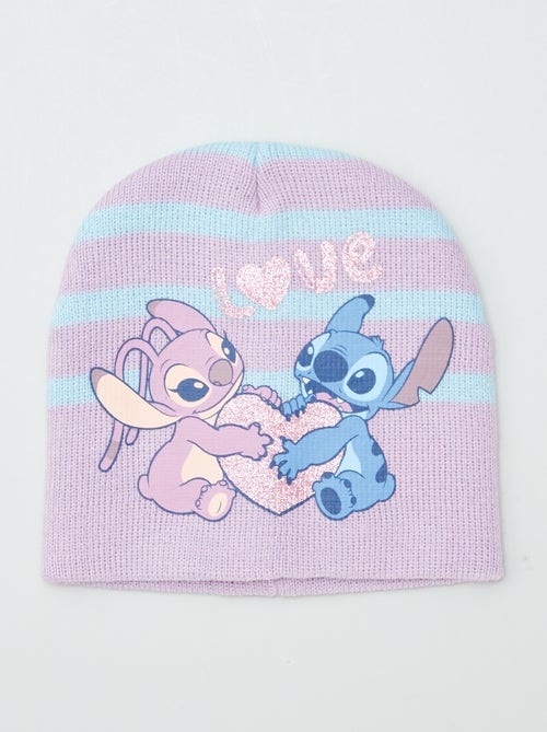 Conjunto de bufanda + gorro + manoplas 'Stitch' - 3 piezas - Kiabi