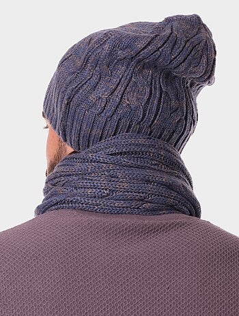 Conjunto de bufanda y gorro