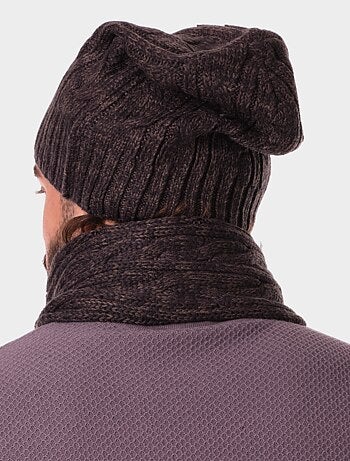 Conjunto de bufanda y gorro