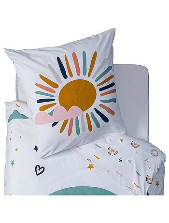 Conjunto de cama arcoíris para niños