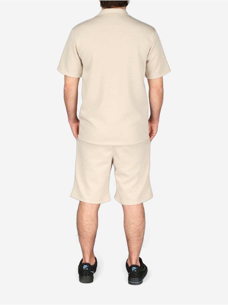 Conjunto de camisa de 2 piezas - Frilivin Beige - Kiabi