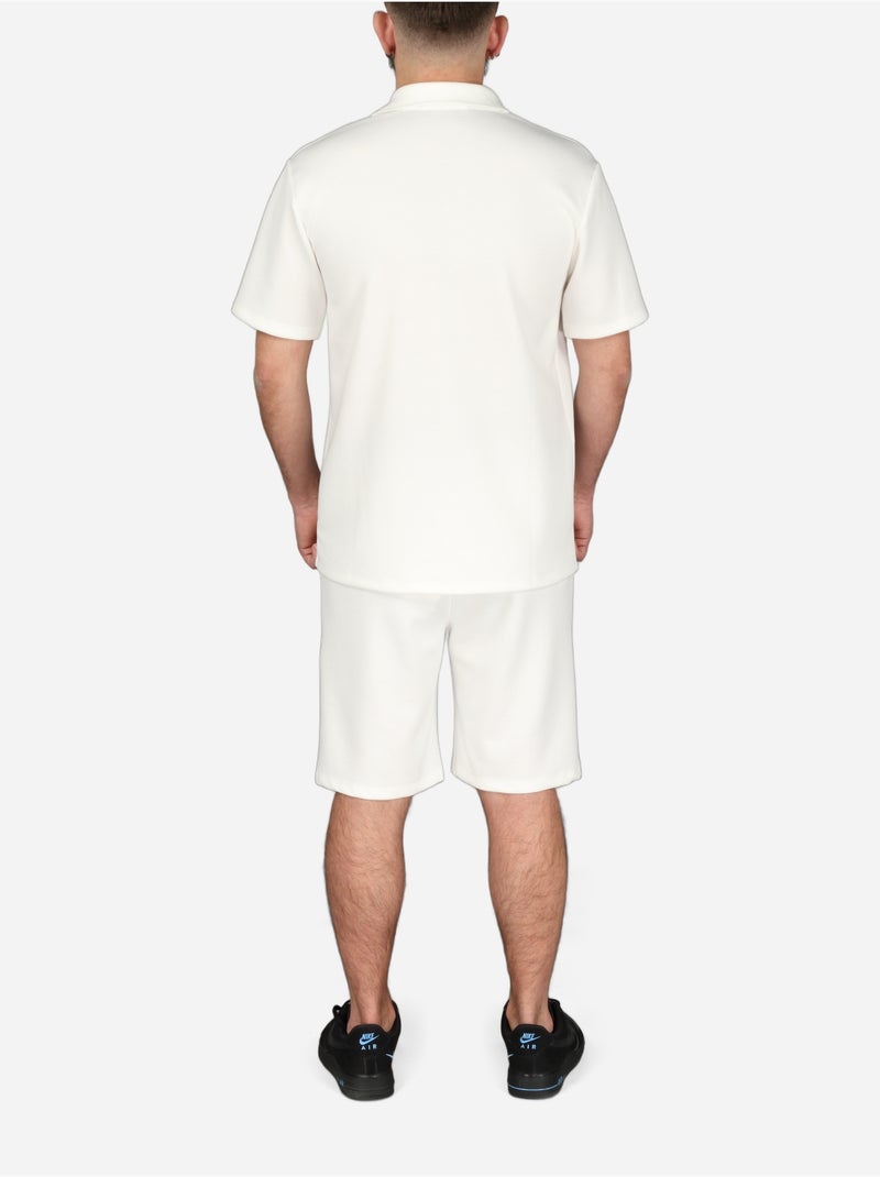 Conjunto de camisa de 2 piezas - Frilivin Blanco - Kiabi