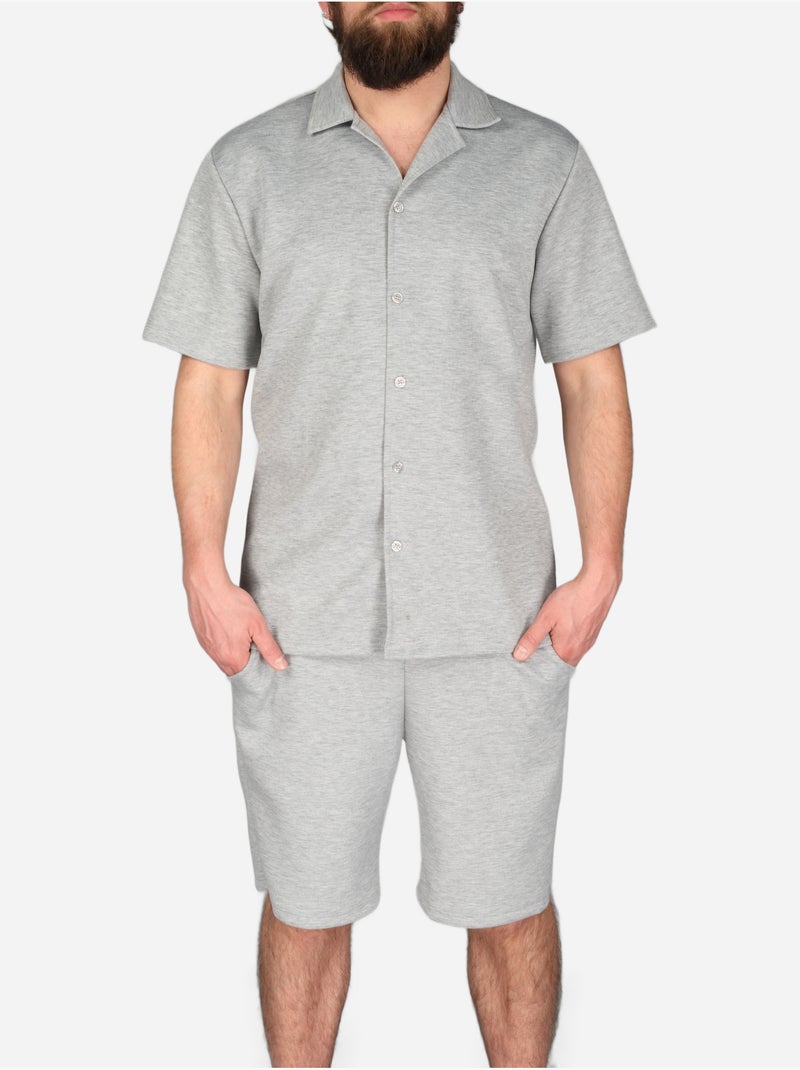 Conjunto de camisa de 2 piezas - Frilivin Gris claro - Kiabi