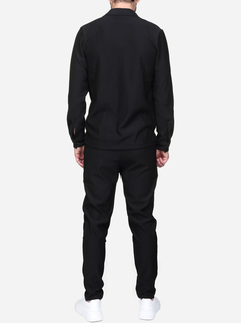 Conjunto de camisa de 2 piezas - Frilivin Negro - Kiabi