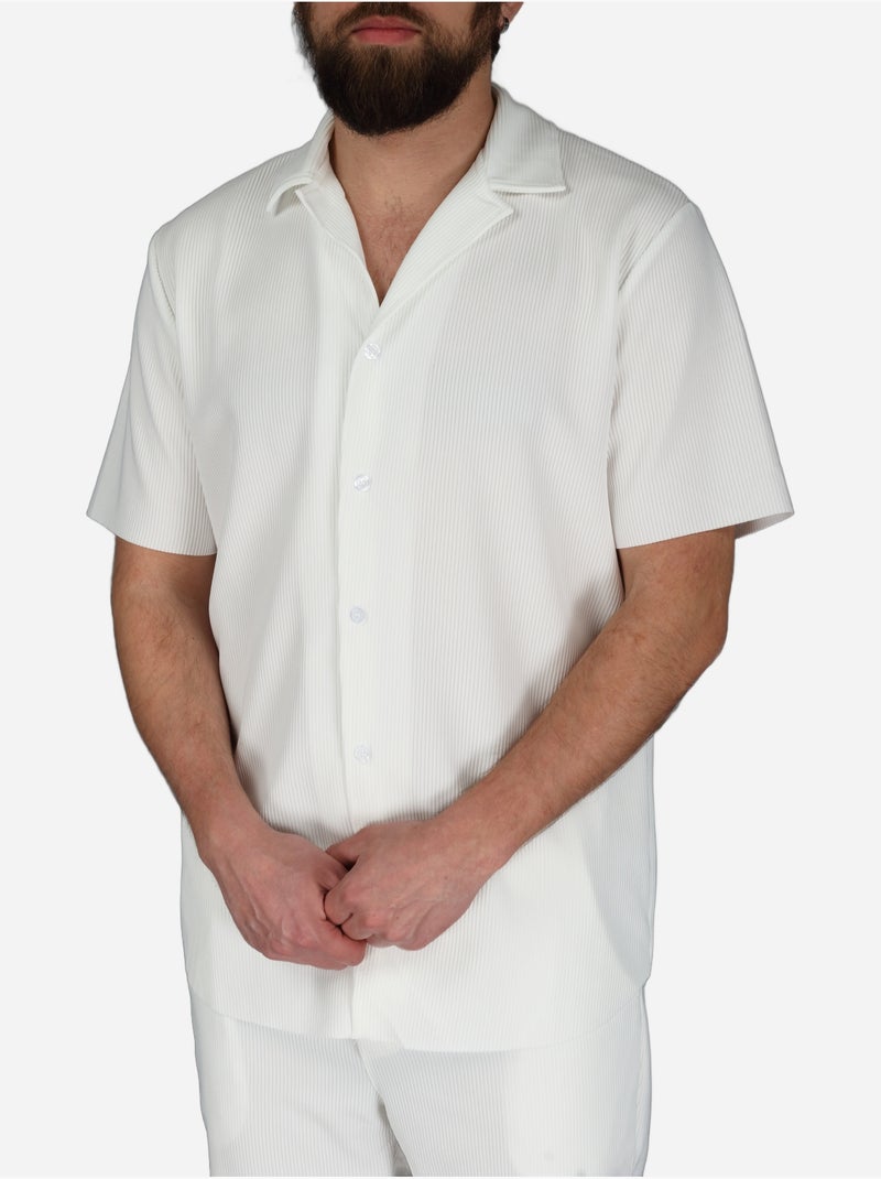 Conjunto de camisa holgada - Frilivin Blanco - Kiabi