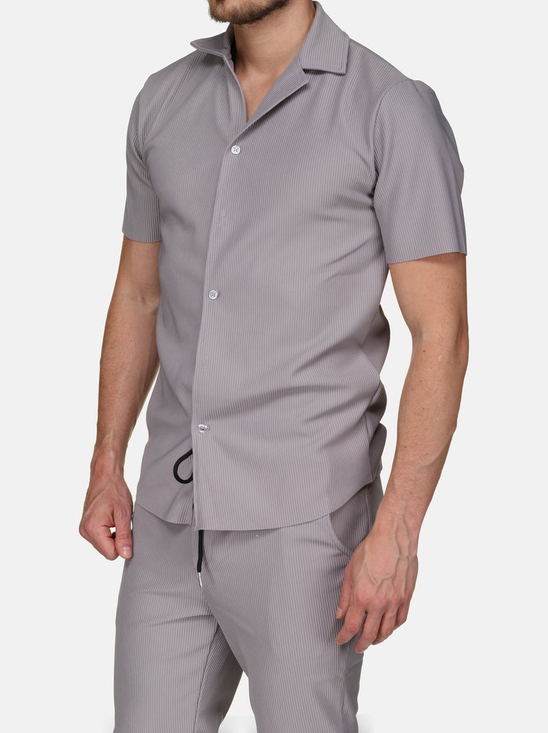 Conjunto de camisa holgada - Frilivin Gris - Kiabi