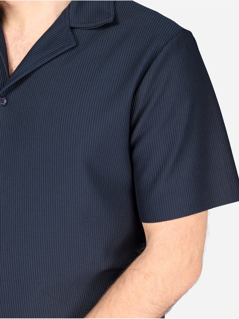 Conjunto de camisa para ponerse - Frilivin Azul oscuro - Kiabi