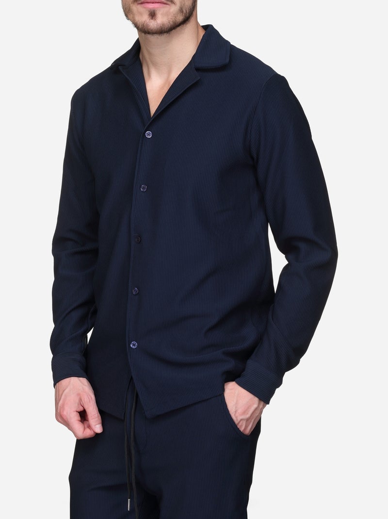 Conjunto de camisa para ponerse - Frilivin Azul oscuro - Kiabi