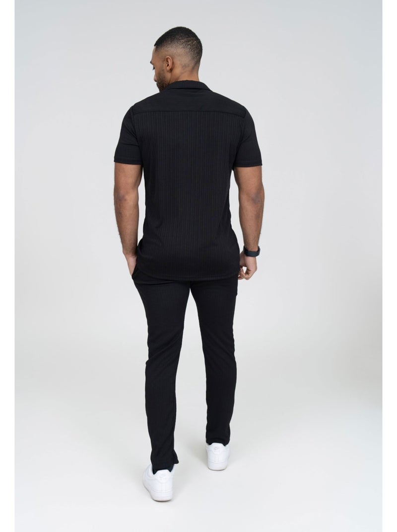 Conjunto de camisa y pantalón Kebello Negro Negro - Kiabi