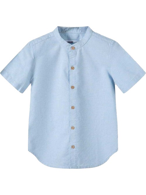 Conjunto de camisa y pantalones cortos diseño lisos niños - minoti - Kiabi Conjunto de camisa y pantalones cortos diseño lisos niños - minoti - Kiabi