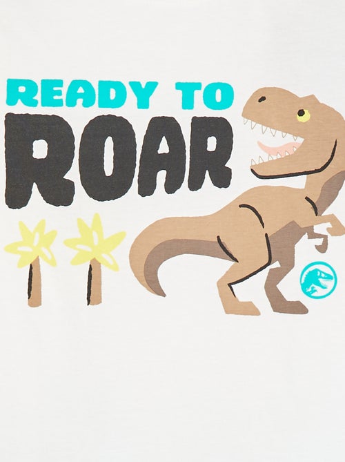 Conjunto de camiseta + bermudas 'Jurassic Park' - 2 piezas - Kiabi