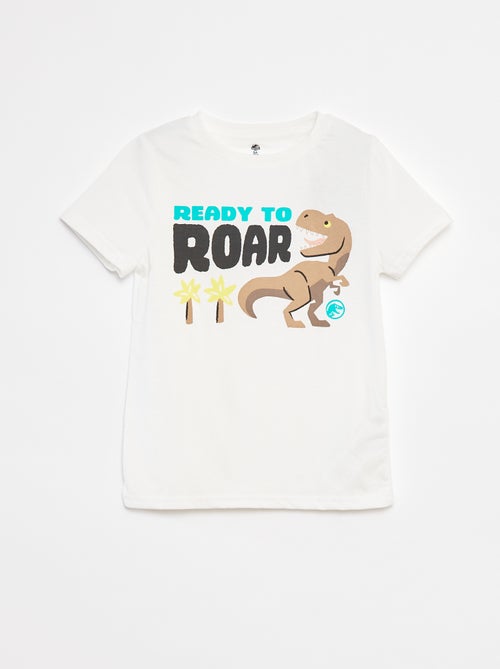 Conjunto de camiseta + bermudas 'Jurassic Park' - 2 piezas - Kiabi