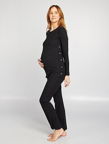 Conjunto de camiseta de lactancia + pantalón - 2 piezas