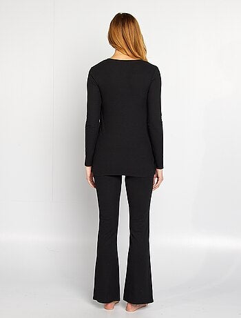Conjunto de camiseta de lactancia + pantalón - 2 piezas