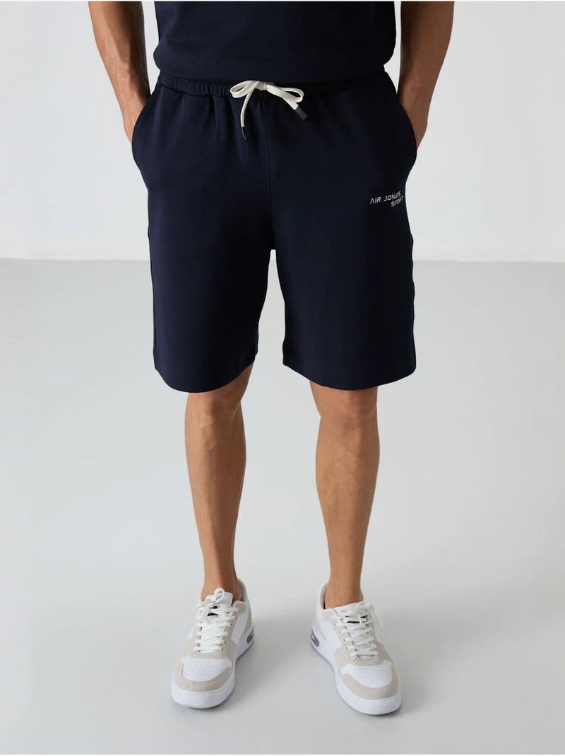 Conjunto de camiseta de manga corta oversize y shorts tommy Azul marino - Kiabi