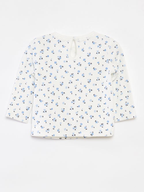 Conjunto de camiseta de manga larga + legging - 2 piezas - Kiabi