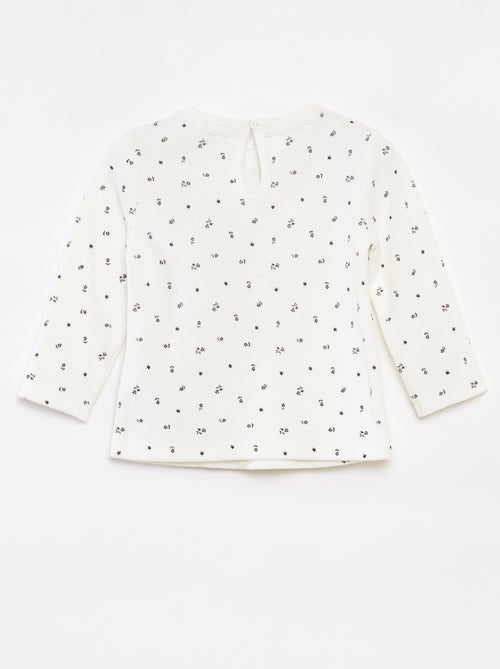 Conjunto de camiseta de manga larga + legging - 2 piezas - Kiabi