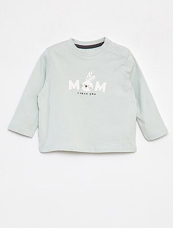 Conjunto de camiseta de manga larga + pantalón - 2 piezas