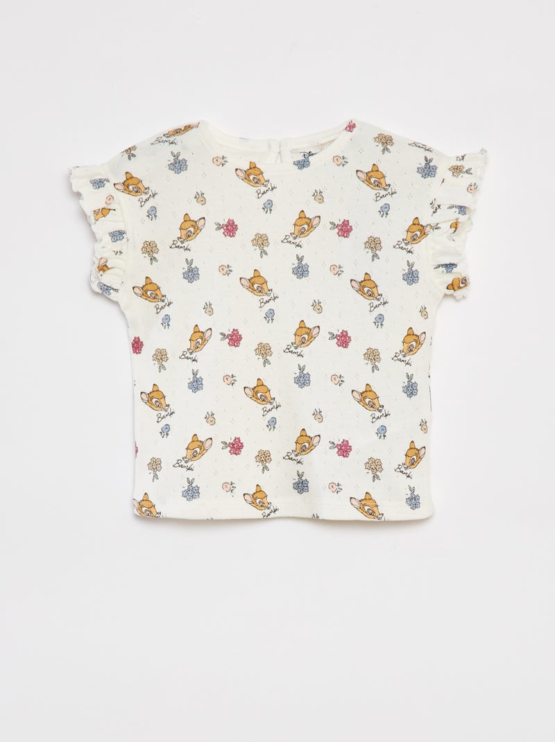 Conjunto de camiseta de punto + legging 'Disney' - 2 piezas ROSA - Kiabi