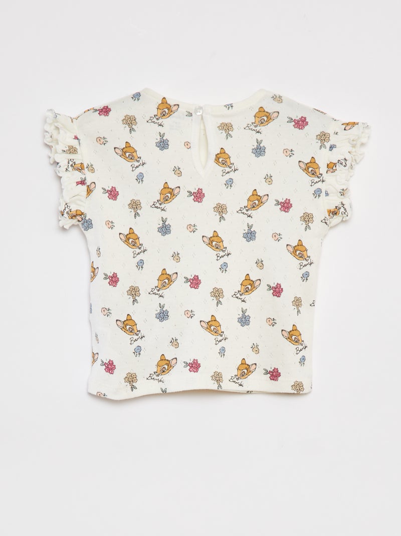 Conjunto de camiseta de punto + legging 'Disney' - 2 piezas ROSA - Kiabi