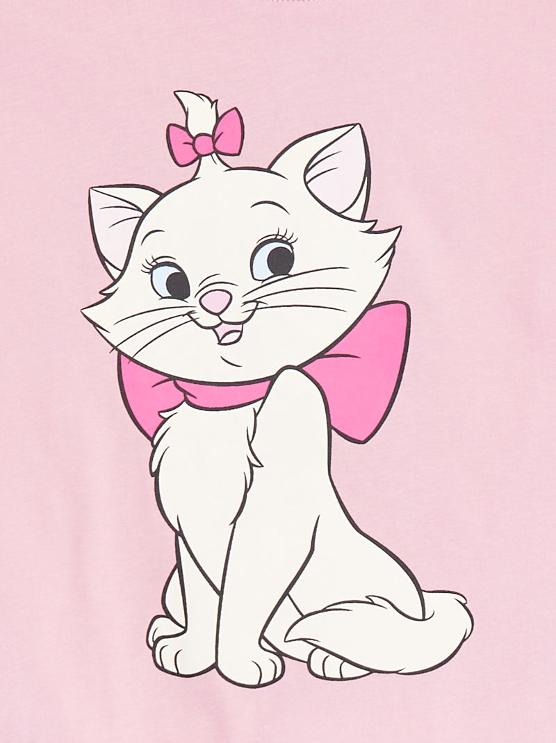 Conjunto de camiseta larga + pantalón corto 'Marie' ROSA - Kiabi