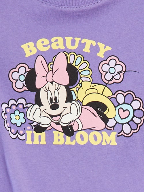 Conjunto de camiseta larga + pantalón corto 'Minnie' - Kiabi