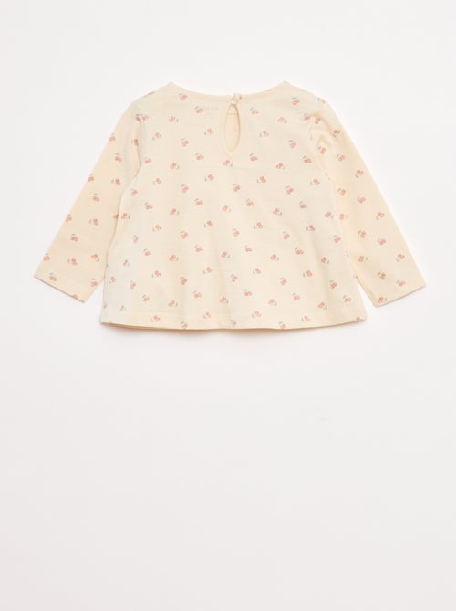 Conjunto de camiseta + legging de canalé - 2 piezas - Kiabi