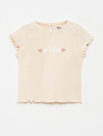 Conjunto de camiseta + legging de canalé 'Minnie' - Doble