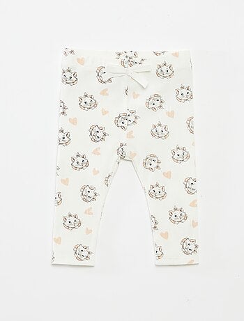 Conjunto de camiseta + legging de canalé 'Minnie' - Doble