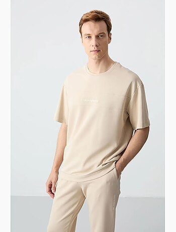 Conjunto de camiseta oversize y pantalón para hombre tommy